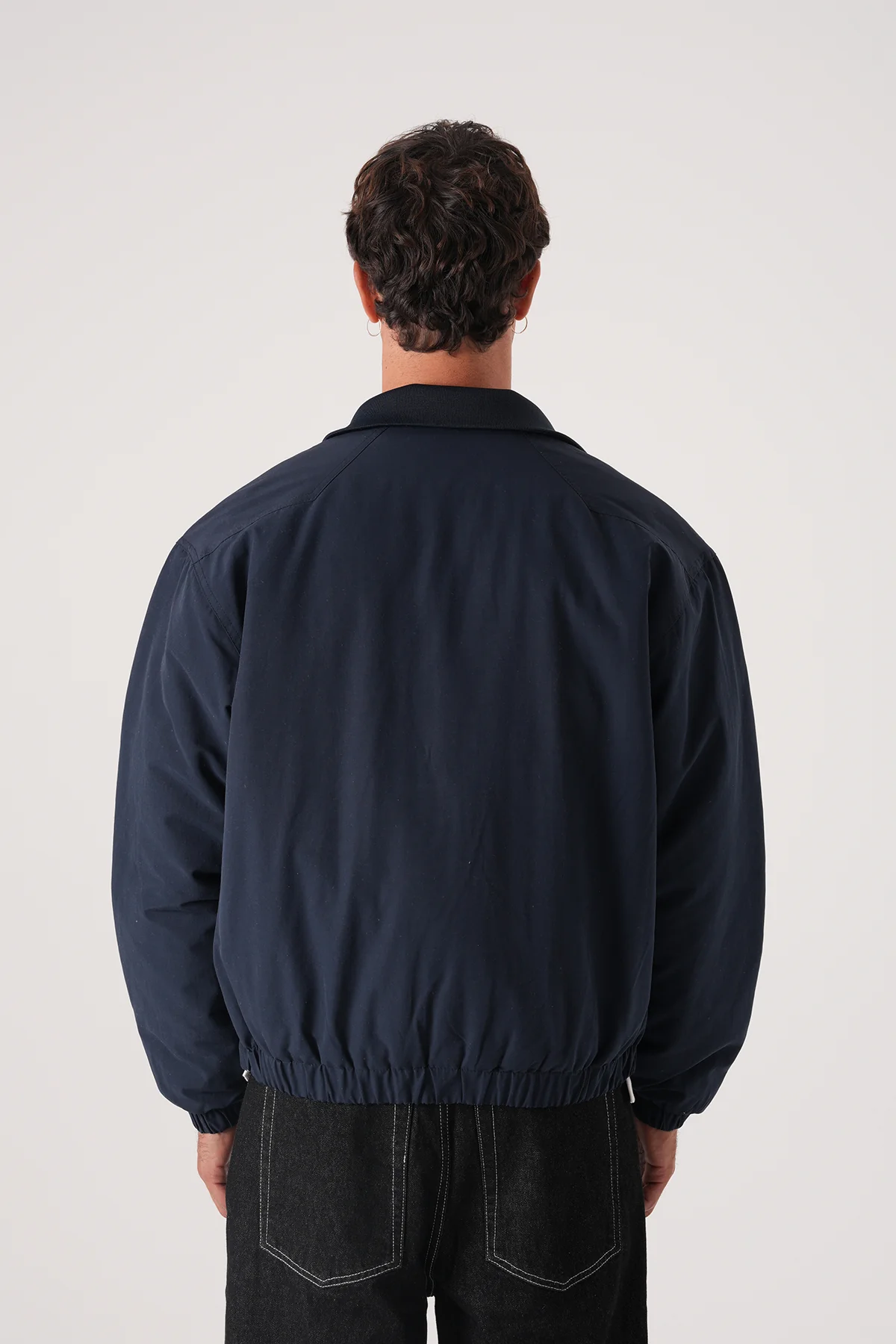 Nakışlı Oversize Bomber Ceket - Görsel 5