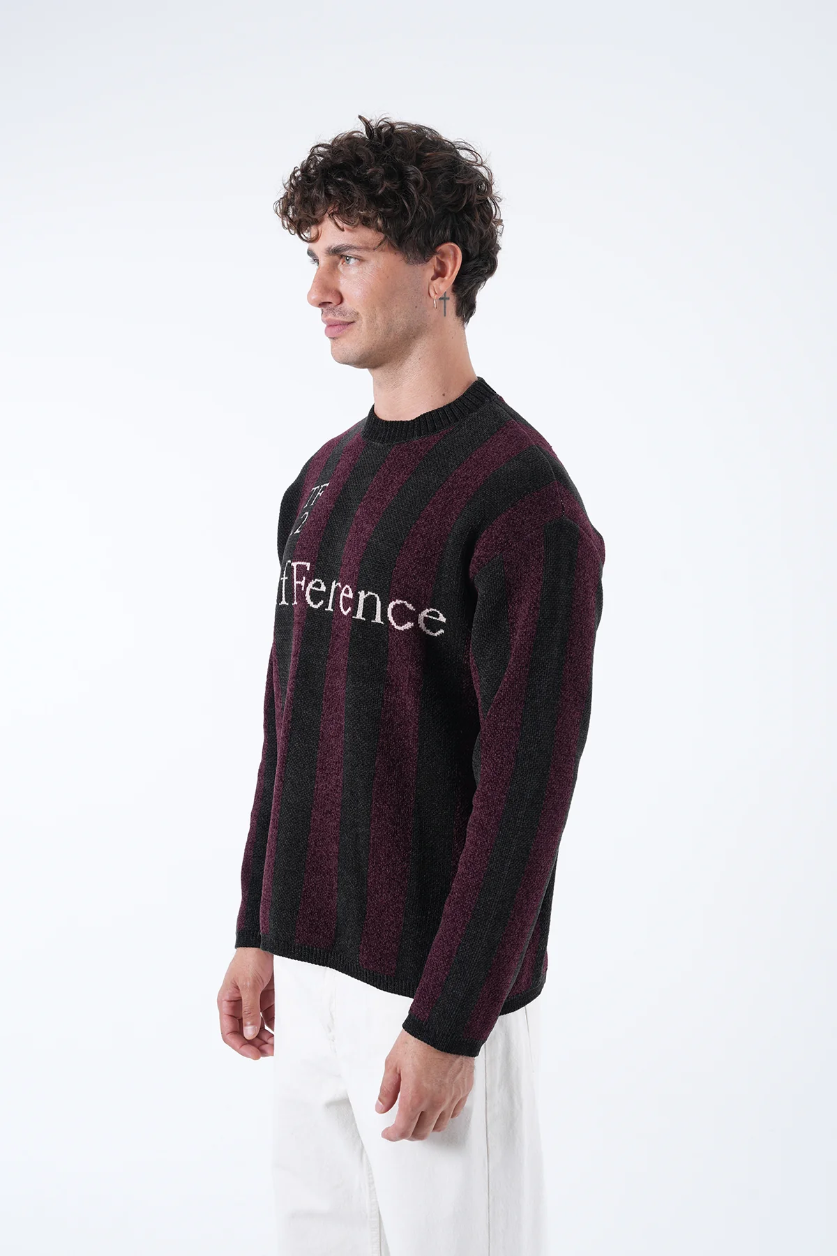 Jakarlı Çizgili Kazak - Görsel 8