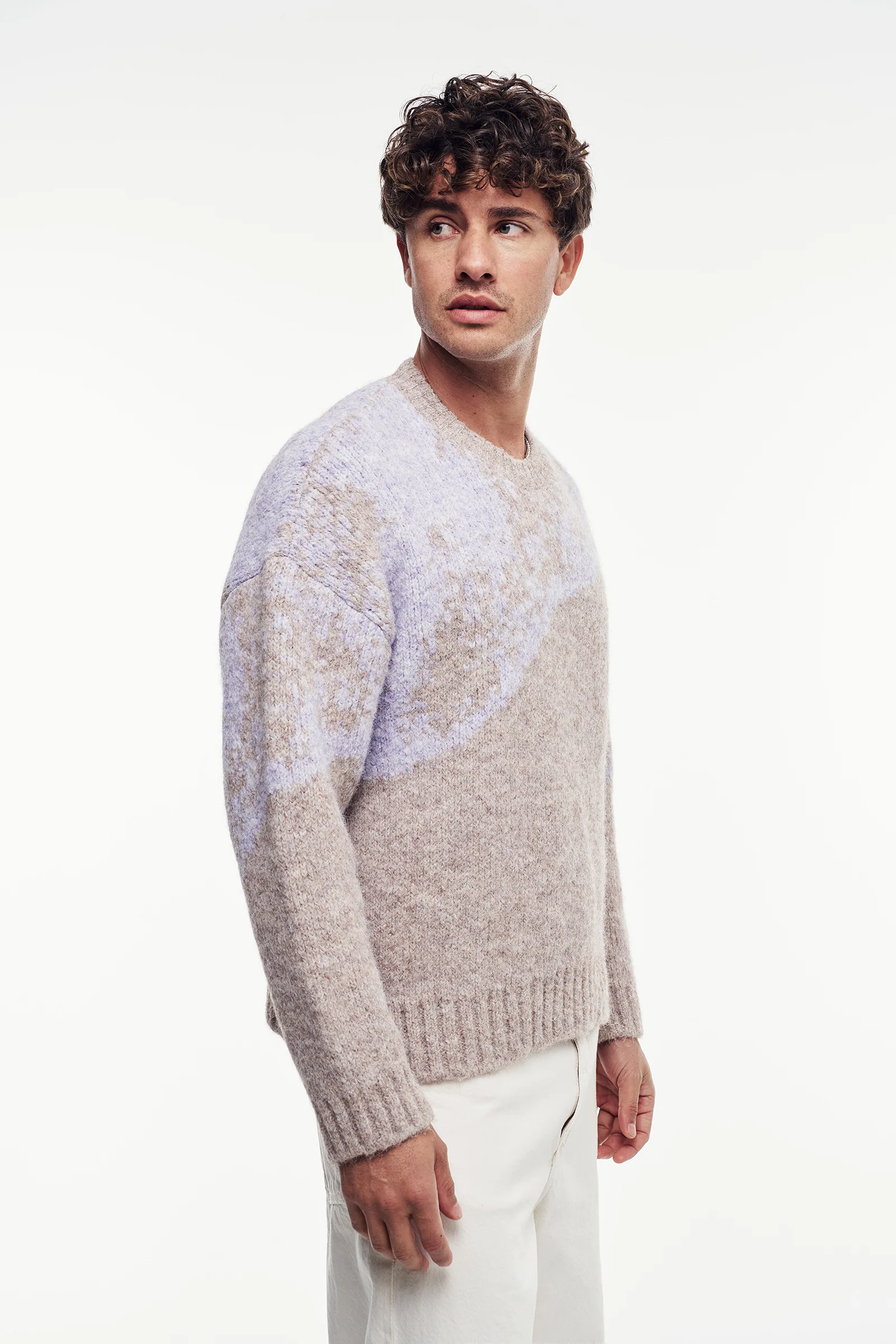 Soft Dokulu Oversize Kazak - Görsel 2