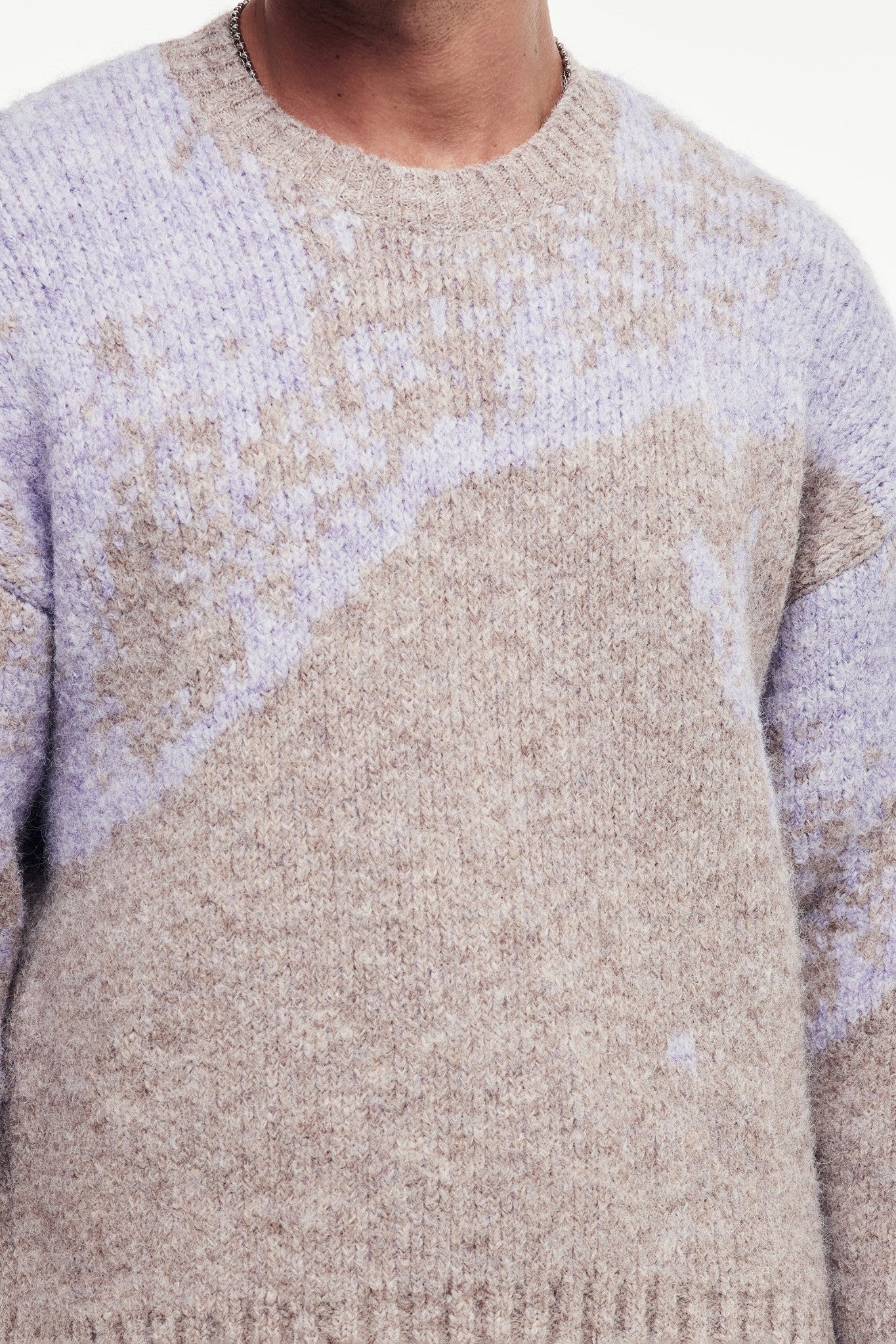 Soft Dokulu Oversize Kazak - Görsel 3