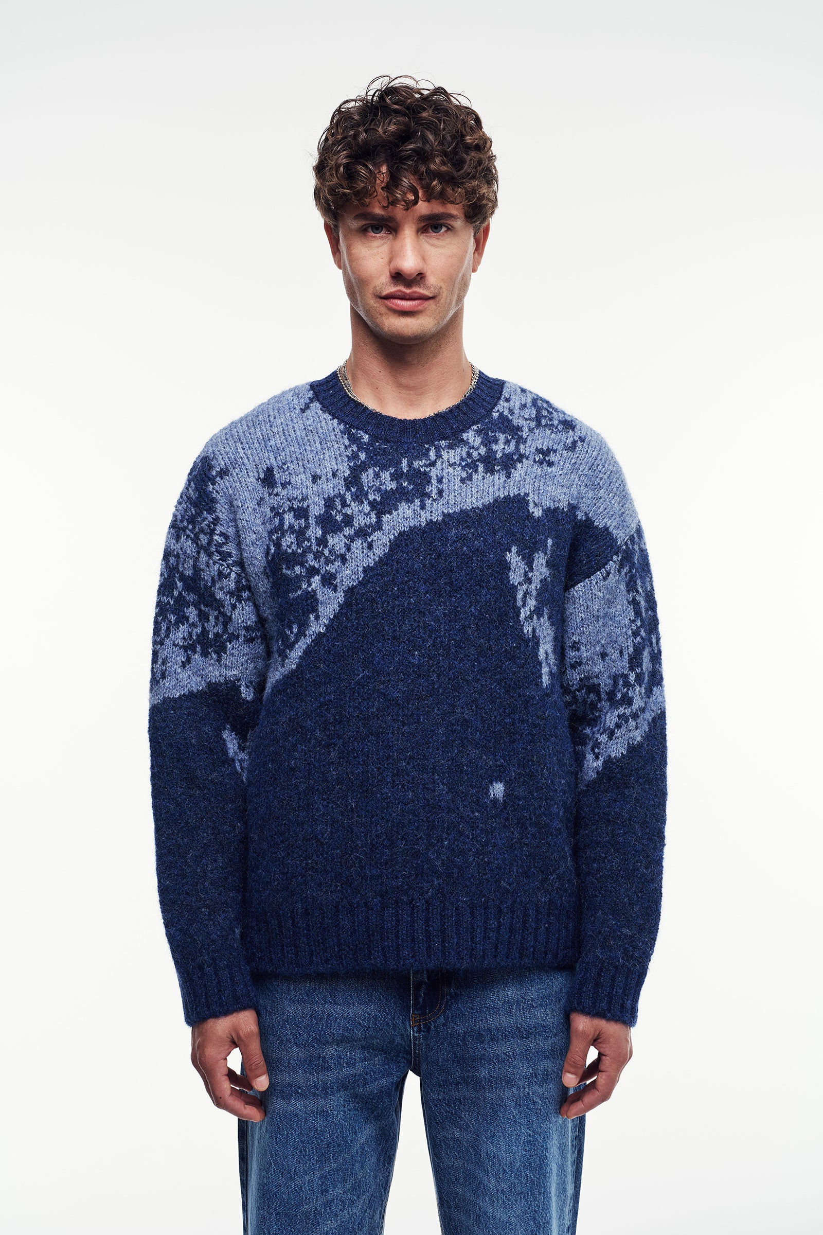 Soft Dokulu Oversize Kazak - Görsel 5