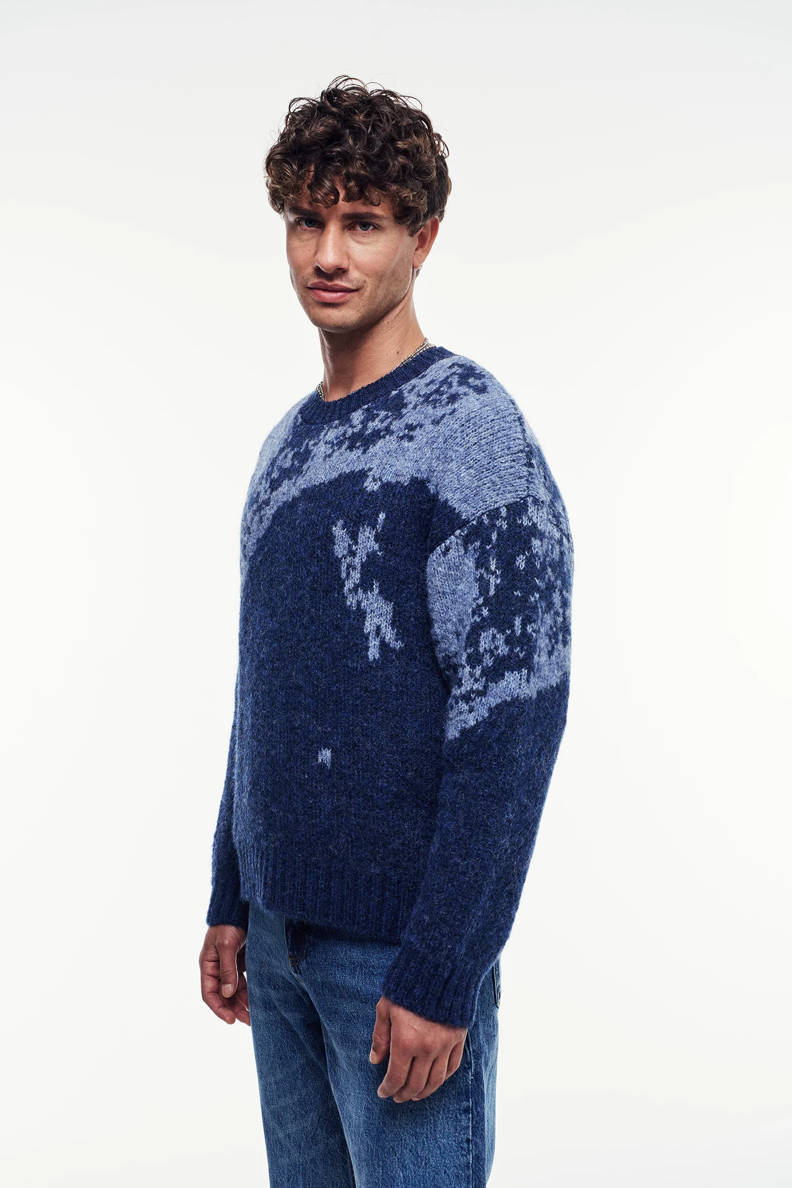 Soft Dokulu Oversize Kazak - Görsel 6