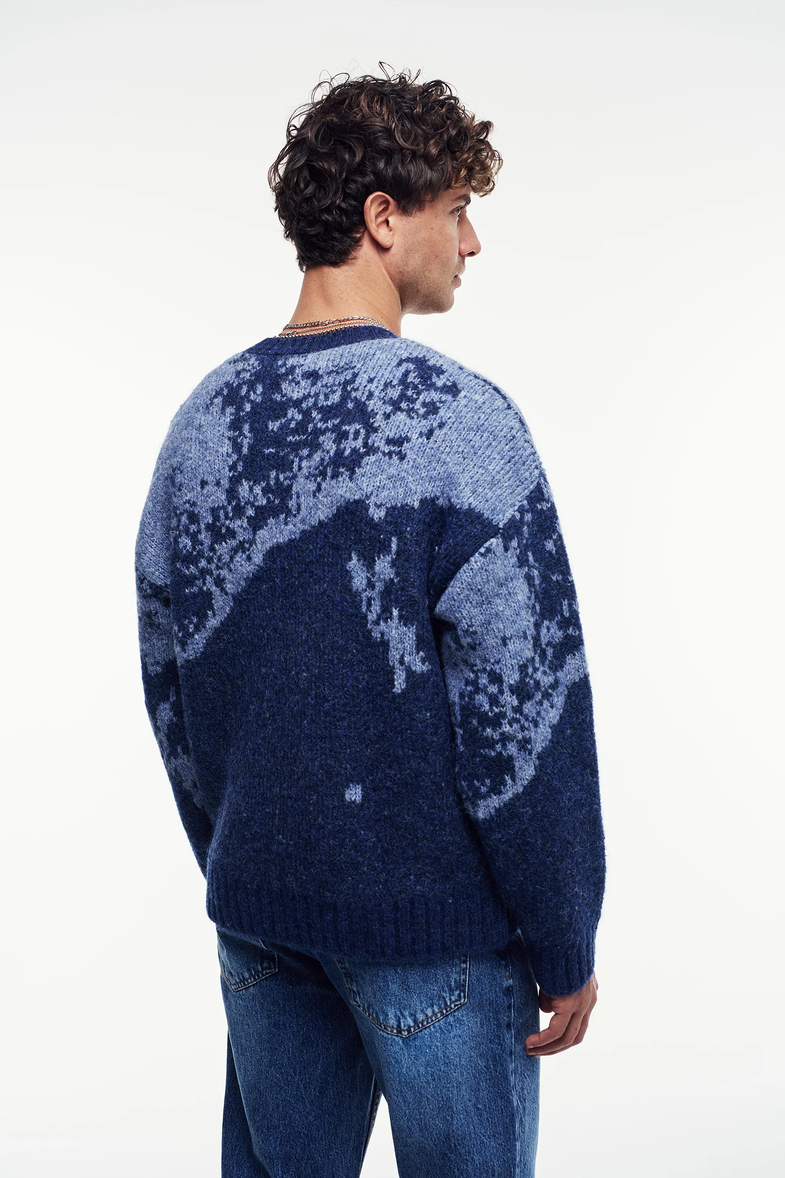 Soft Dokulu Oversize Kazak - Görsel 8