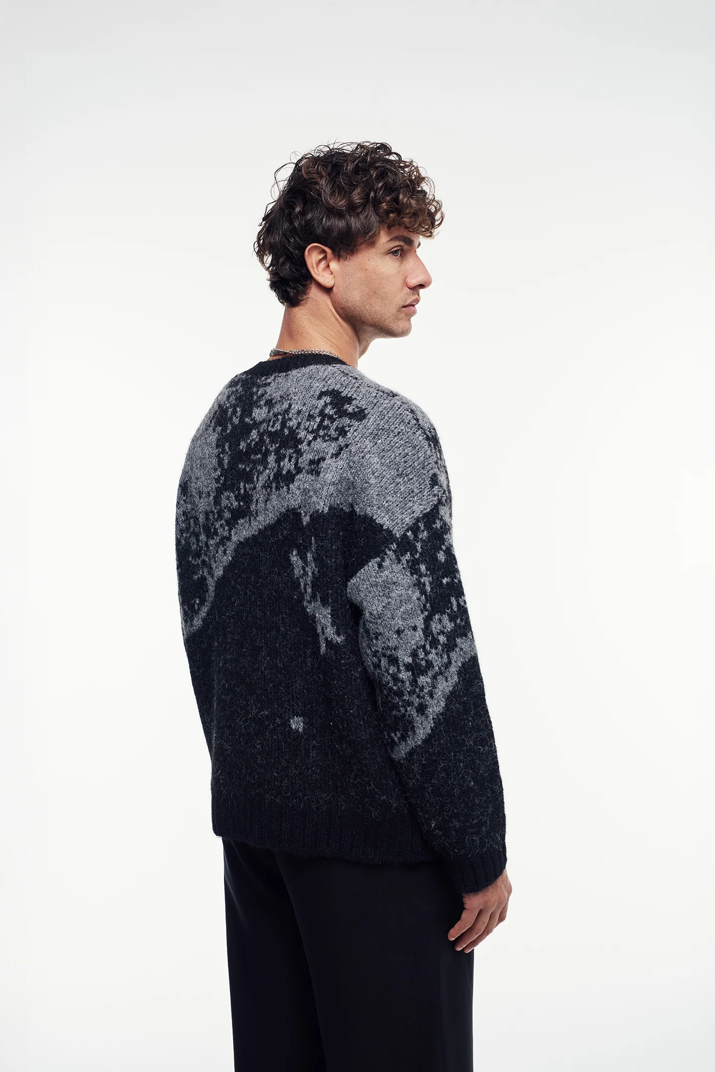 Soft Dokulu Oversize Kazak - Görsel 13