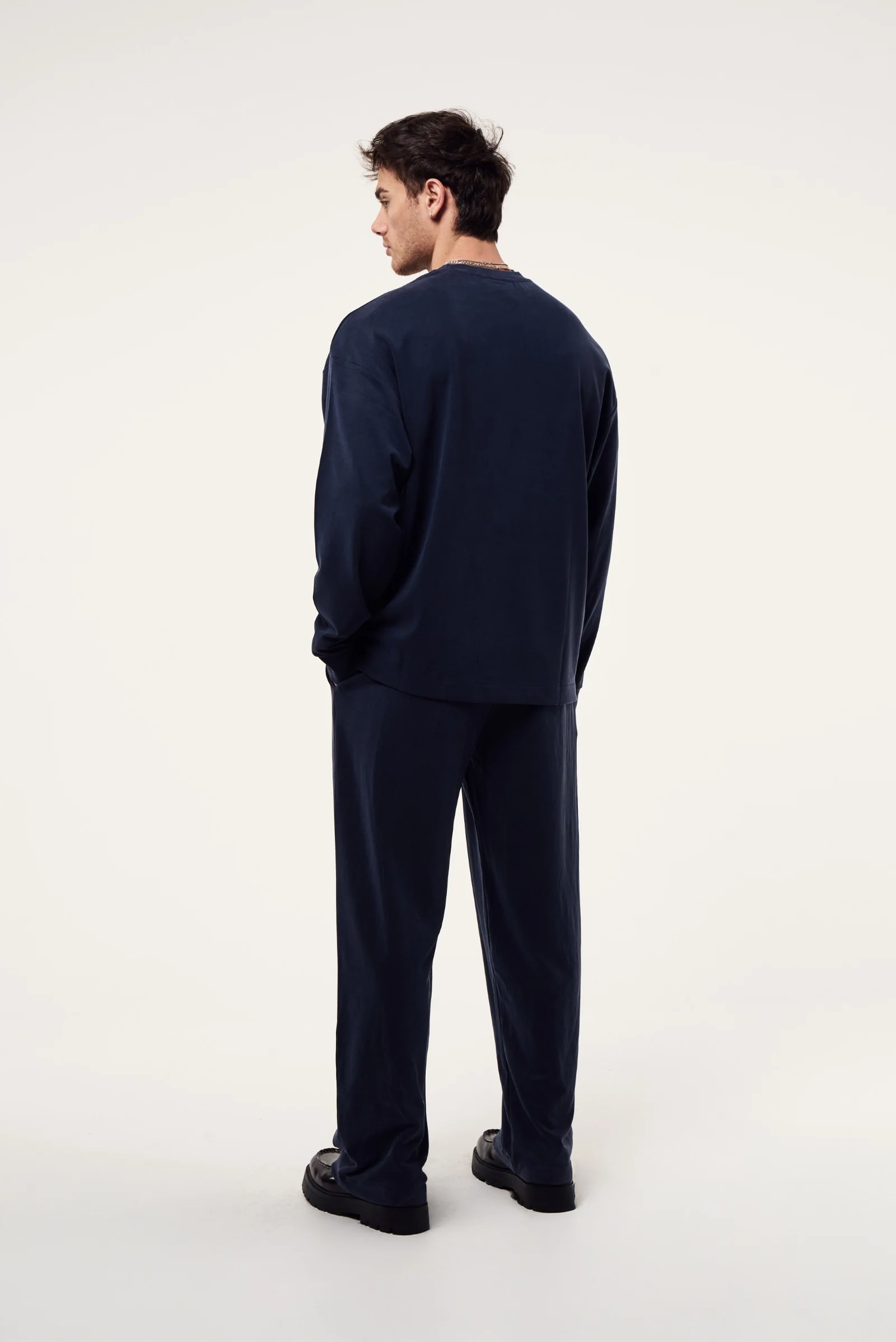 Yıkamalı Modal Basic Sweatshirt - Görsel 5