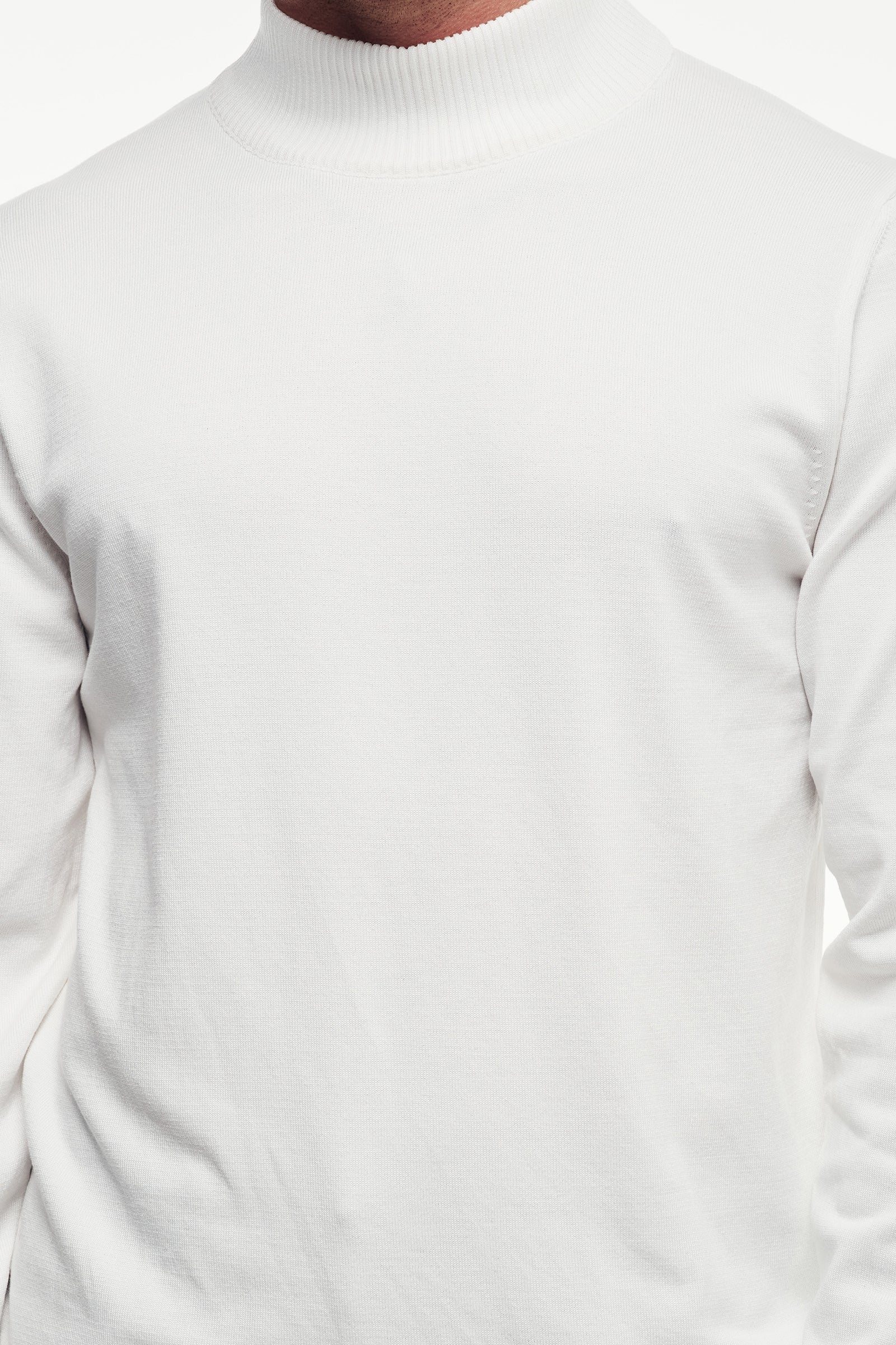 Yarım Balıkçı Yaka Triko Kazak - Görsel 11