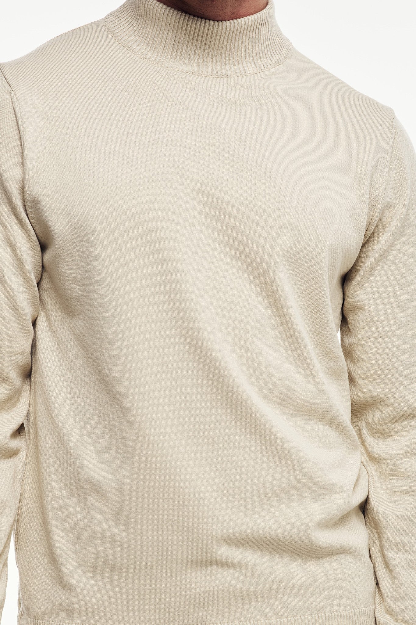 Yarım Balıkçı Yaka Triko Kazak - Görsel 15