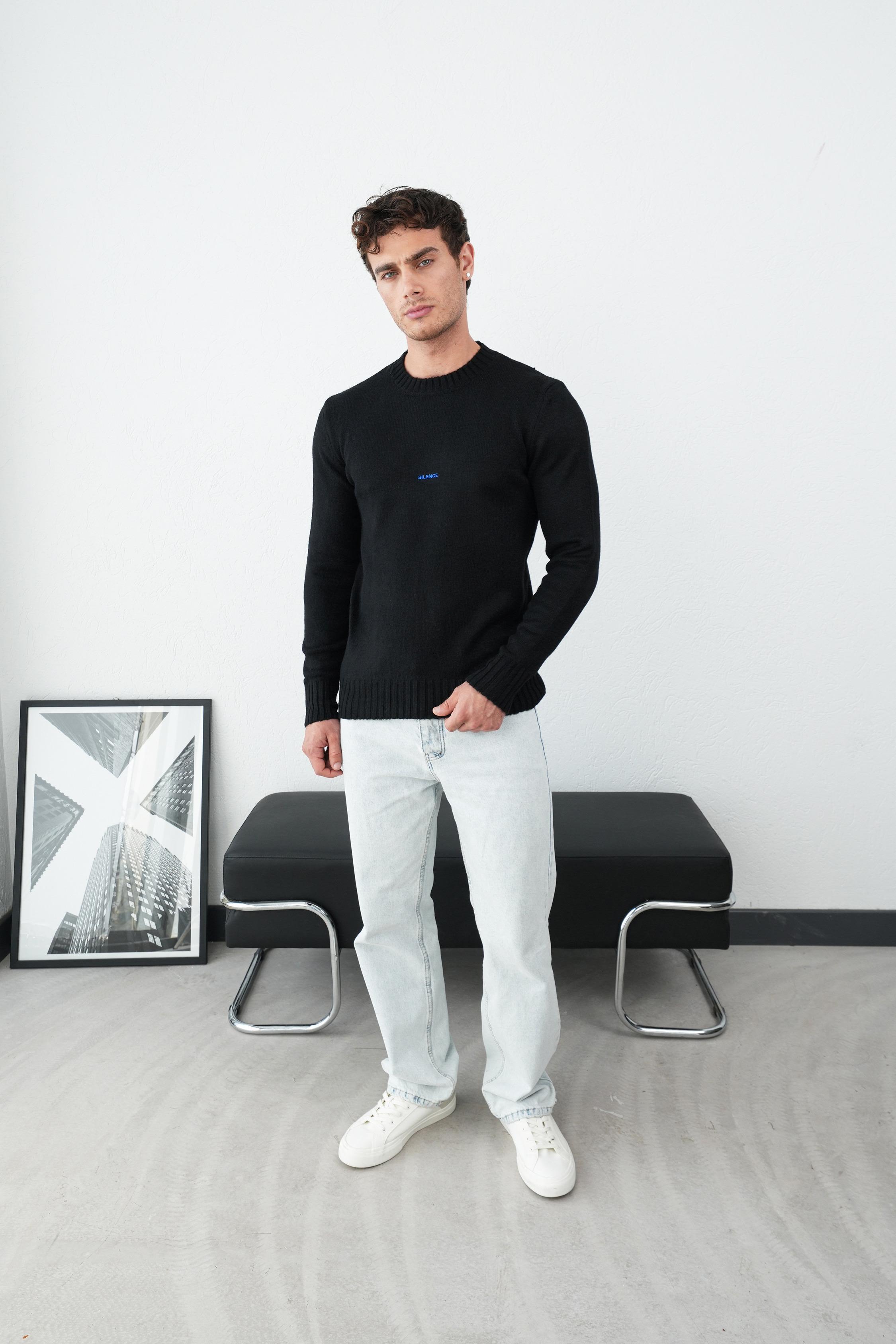 Basıc ribanalı kazak - Görsel 3